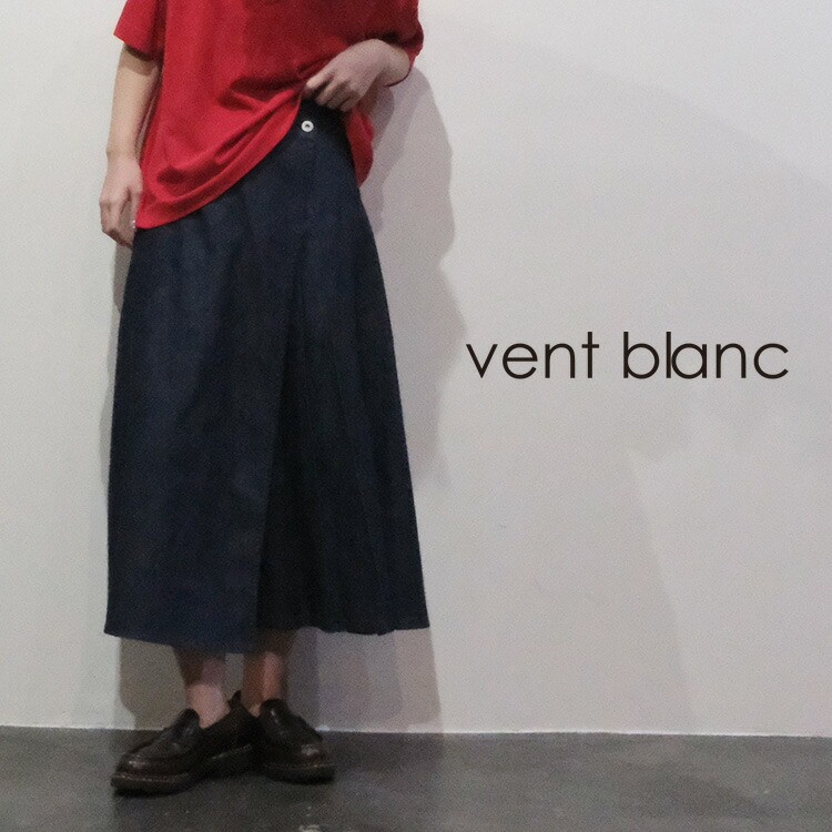 【2026SS 春夏】サイド タック デザイン ベイカースカート VBS261483  vent blanc