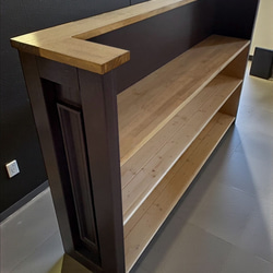 受付カウンター　レジカウンター 2枚目の画像