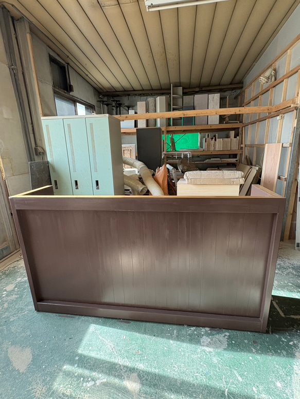 受付カウンター　レジカウンター 4枚目の画像