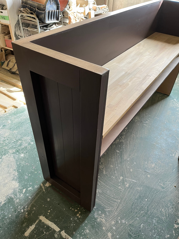 受付カウンター　レジカウンター 3枚目の画像