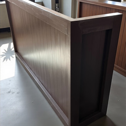 受付カウンター　レジカウンター 1枚目の画像