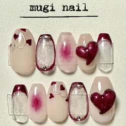 ネイルチップ☆アメリカンダイナー ネイルチップ（つけ爪） mugi nail