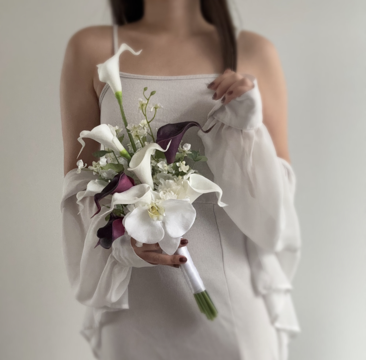 arm bouquet⌇﻿ アーティフィシャルフラワー クラッチブーケ 海外風 前撮り 結婚式