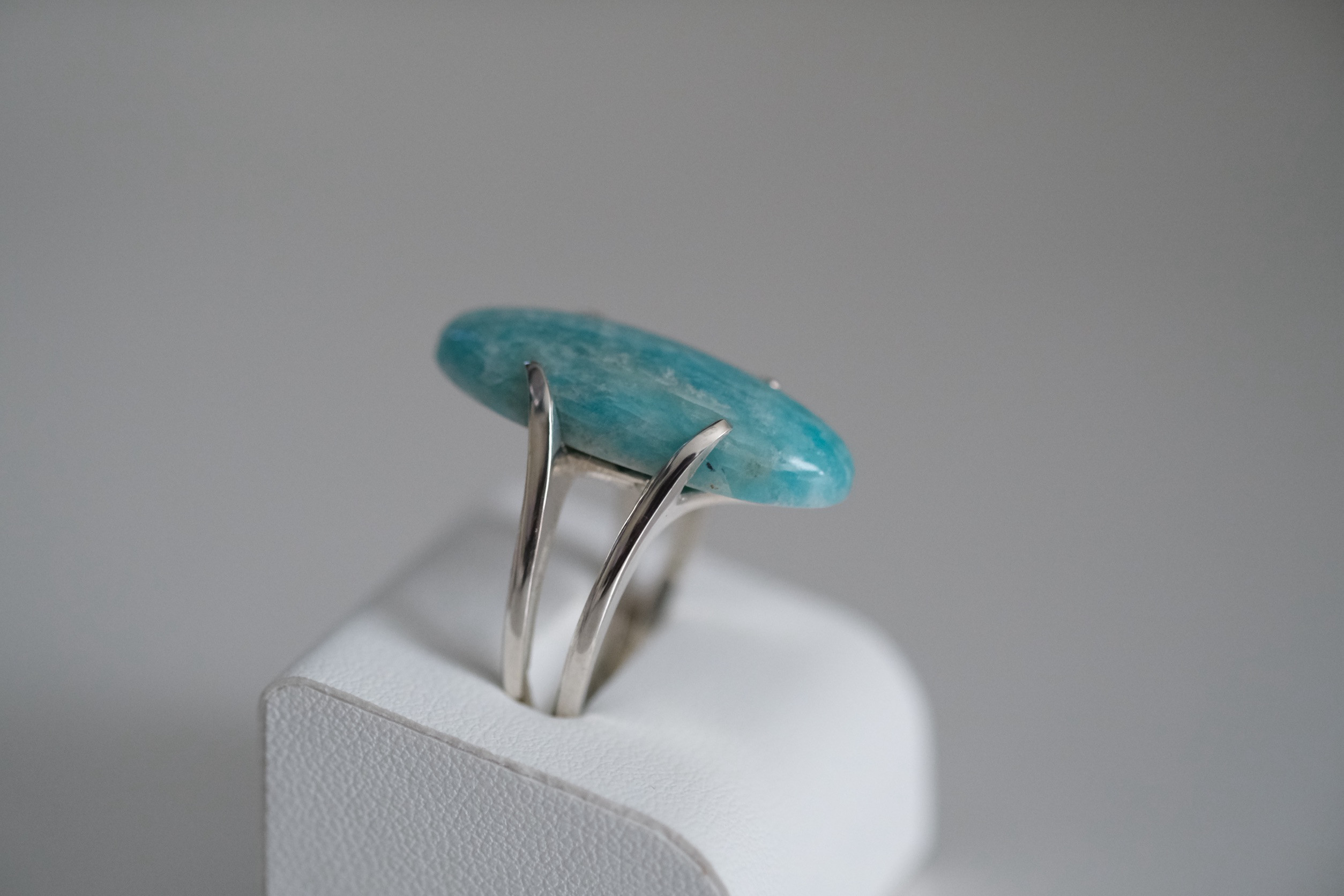 天然石アマゾナイトのsv925リング