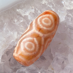 白玉髄✨白毫天珠 天然石 F* 通販 12741980｜Creema(クリーマ