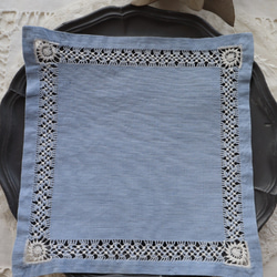 フランス アンティーク N°3モノグラムイニシャル刺繍「D」 D091