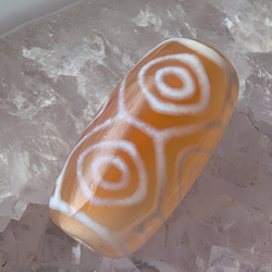 極上✨橙玉髄✨龍眼天珠 天然石 F* 通販 17809729｜Creema(クリーマ