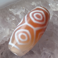 白玉髄✨如意蓮花天珠 天然石 F* 通販 11959339｜Creema(クリーマ