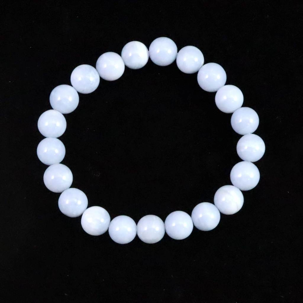 オーストラリア産 ブルーオパール 9mmブレスレット 18.4g #71289 5,624円