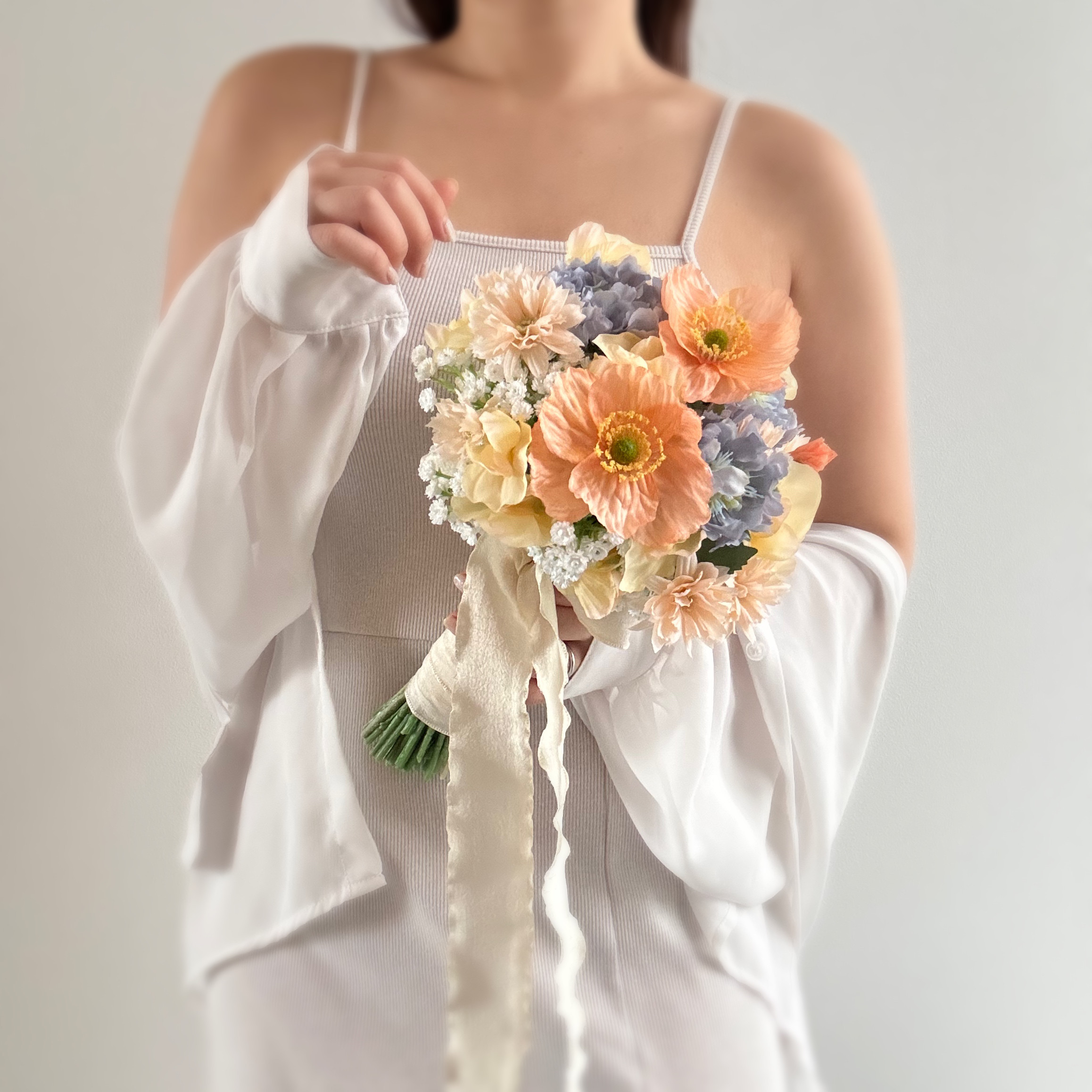 mini bouquet⌇﻿ アーティフィシャルフラワー ミニ クラッチブーケ 海外風 前撮り 結婚式