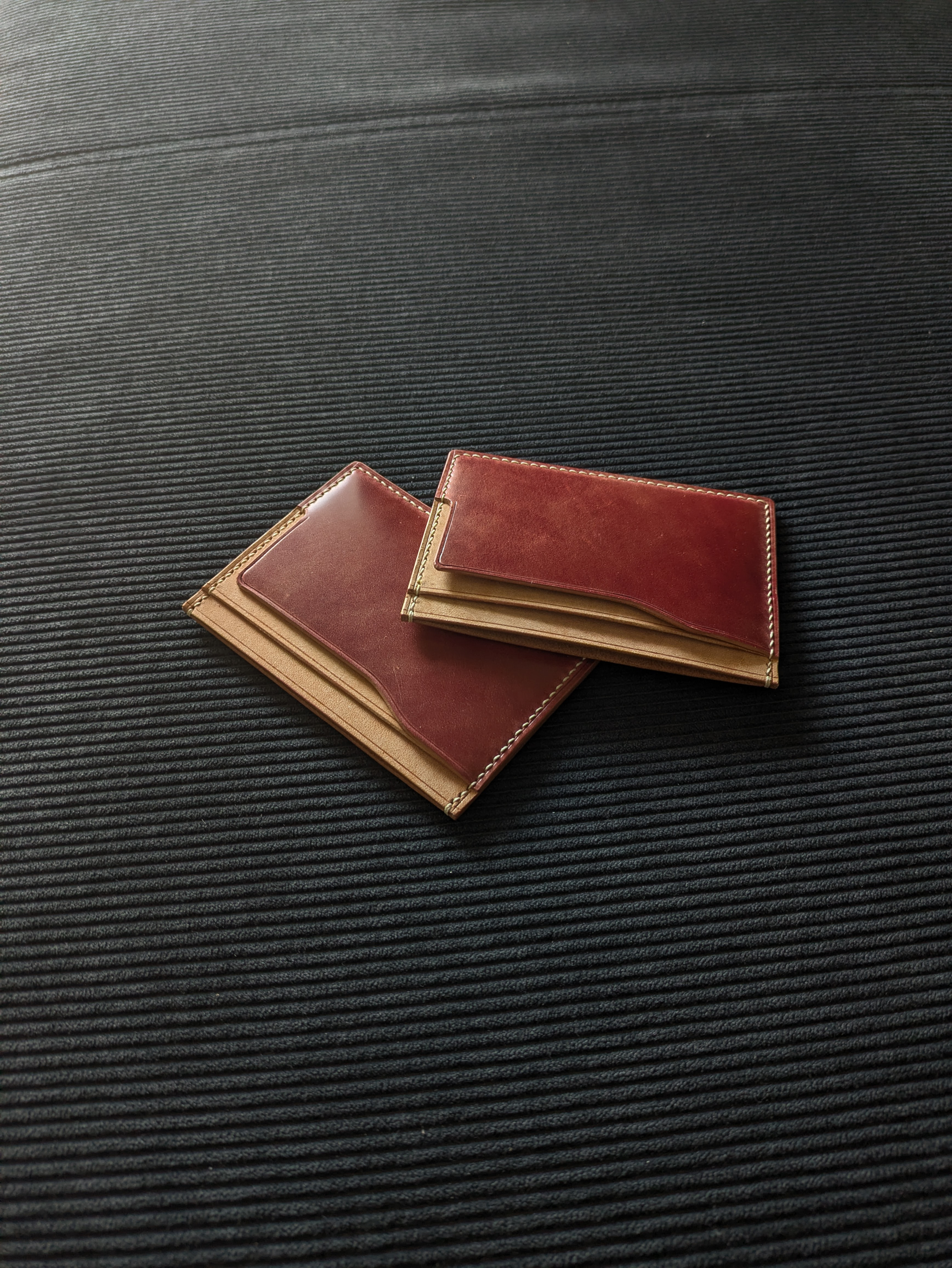 カードケース【ROCADOミュージアムシェルコードバン】パスケース　定期入れ