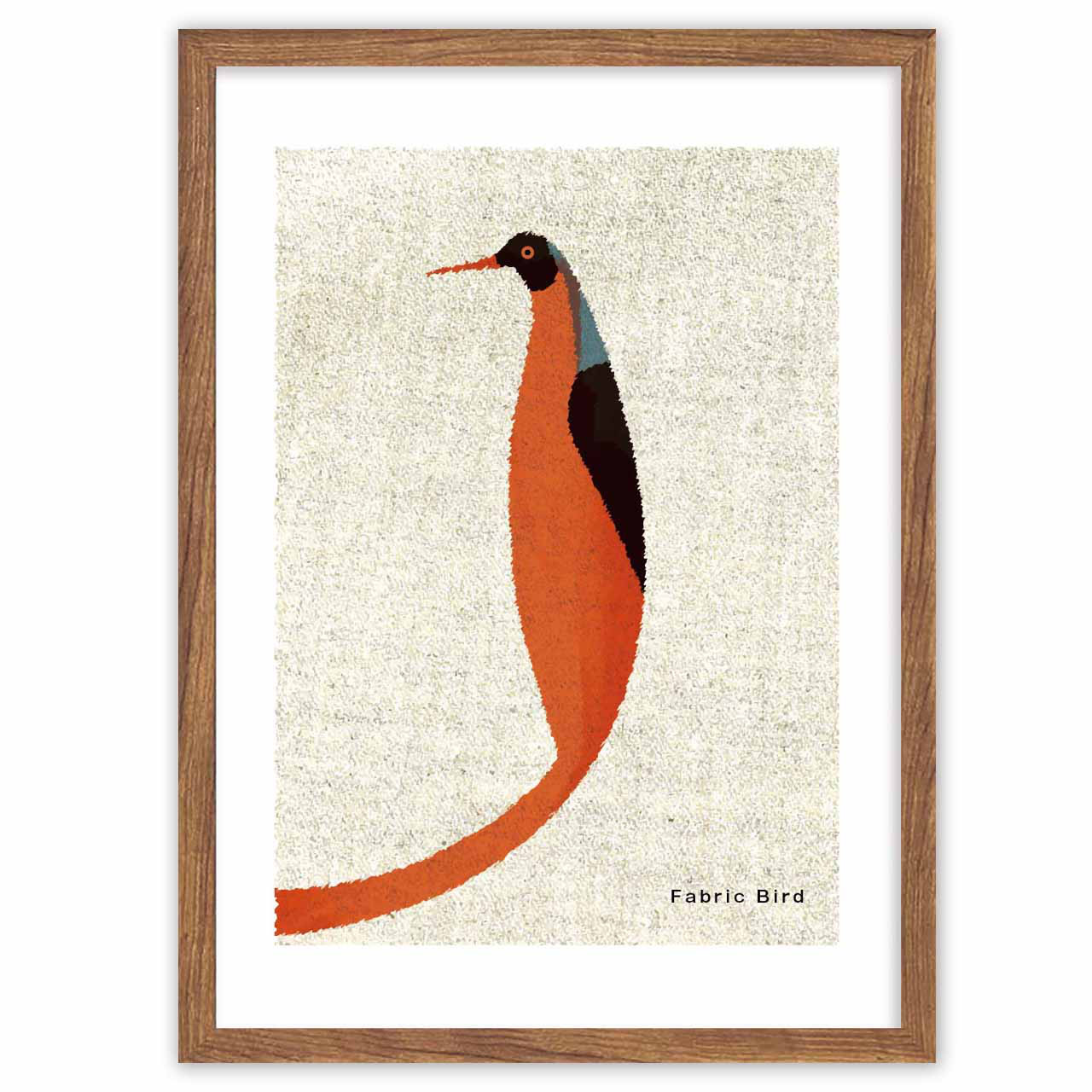 布の鳥　鳥　送料無料　お気に入り9600件突破　ポスター　アートポスター　アート/sei検索新着順　3551