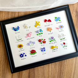 シーグラスアート☆No153 図鑑 ギフト プレゼント 父の日 海の生き物