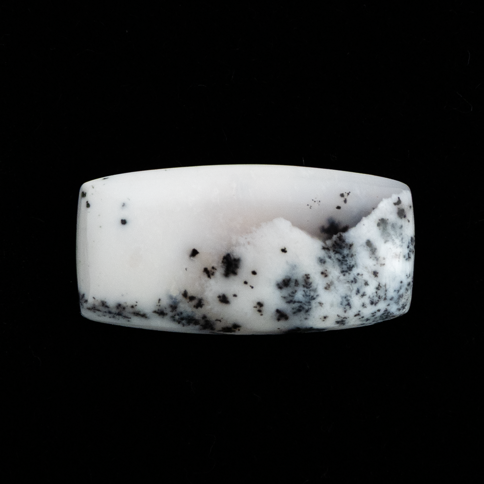 【雪景色をもつコモンオパール】デンドリティックオパール 7.33ct