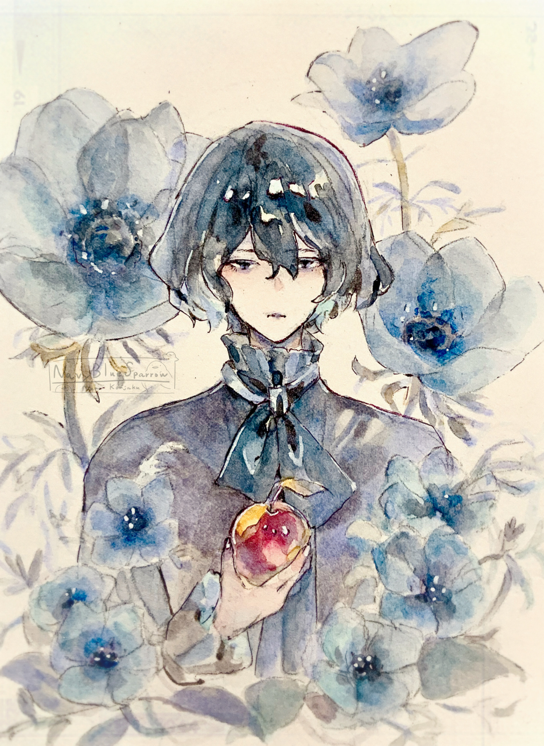 【原画】水彩オリジナルイラスト【一点物】