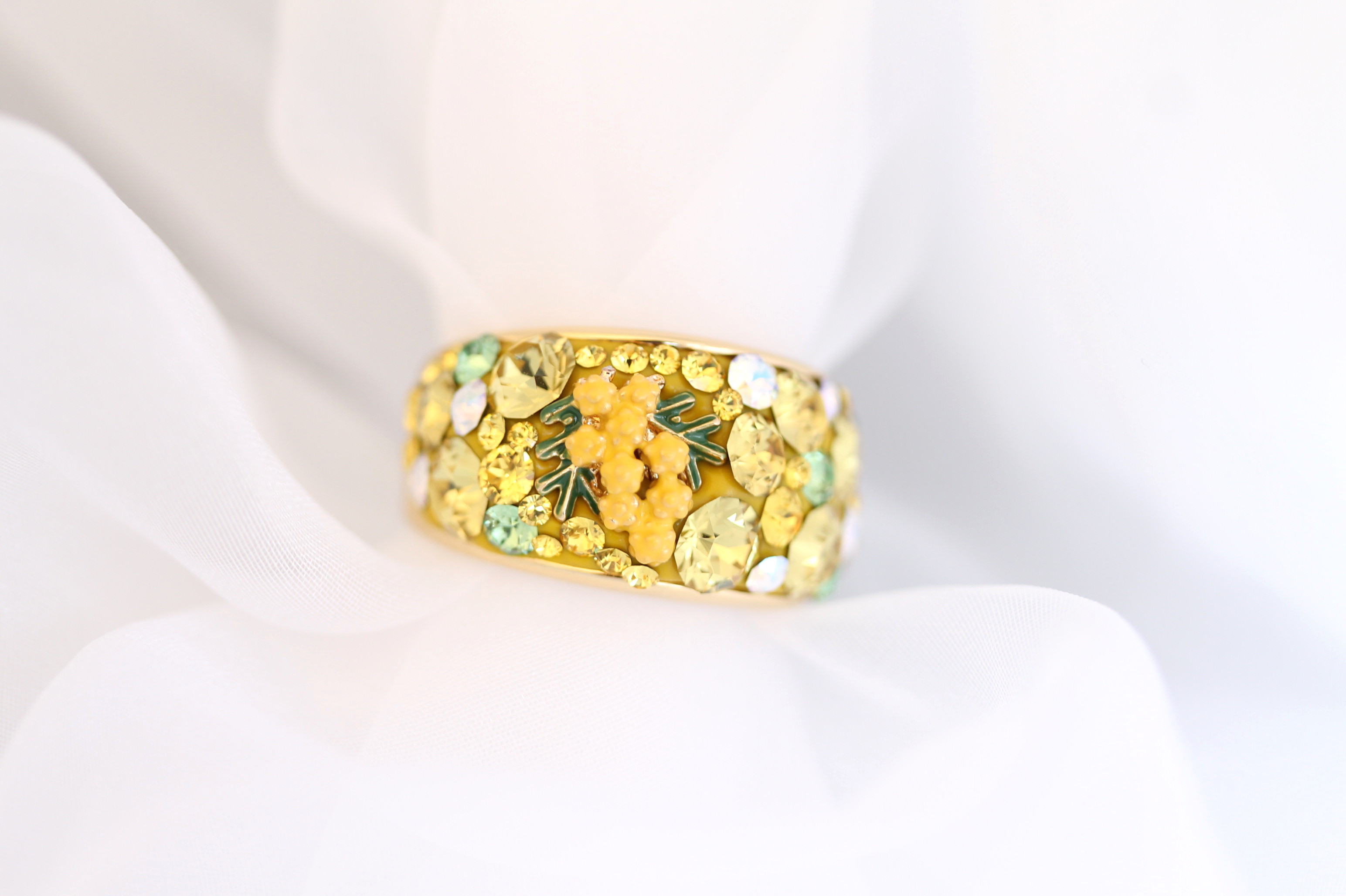 ―ミモザ―12ヶ月、花で選ぶ指輪