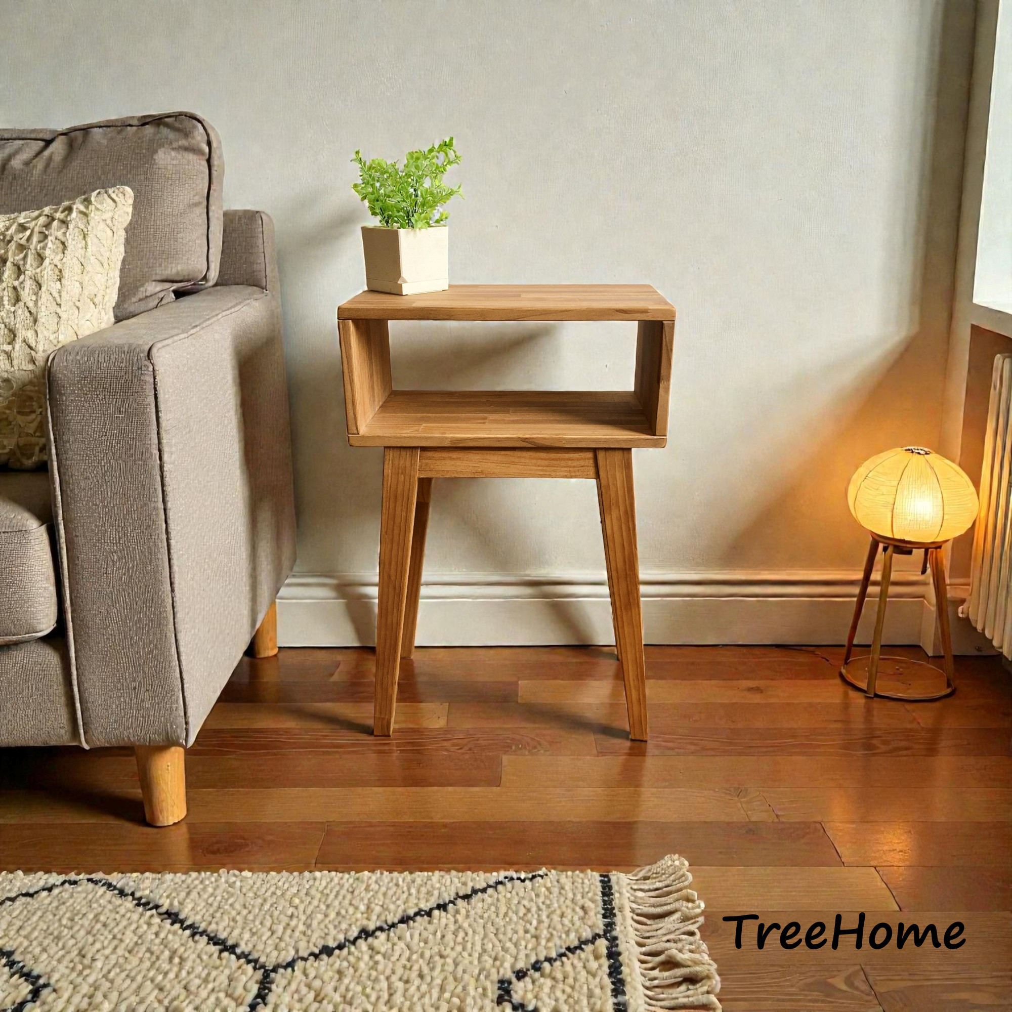 【新作】『Hakobo010－オリジナルカラー』 　サイドテーブル　オープンラック　棚