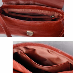 正式兩用肩背包/手提包/斜背包，義大利真皮，黑色，HAB046-VO 第14張的照片