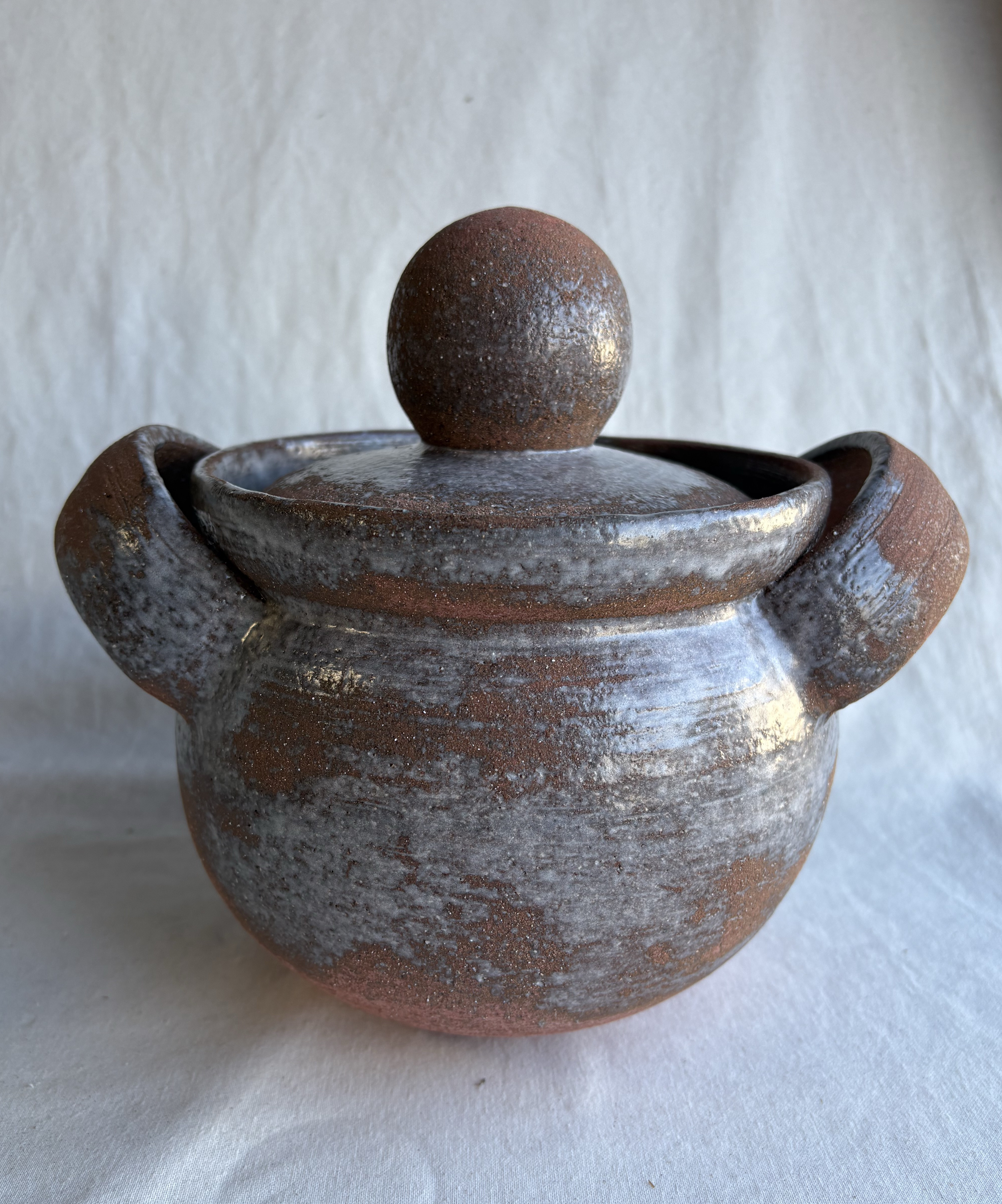 赤土　3合ご飯土鍋