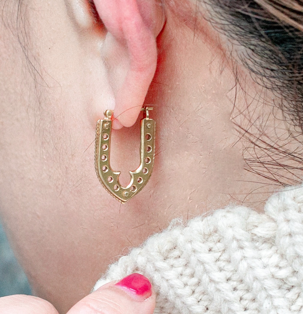 Rivet U Arch  /馬蹄ピアス《送料無料》/両耳用