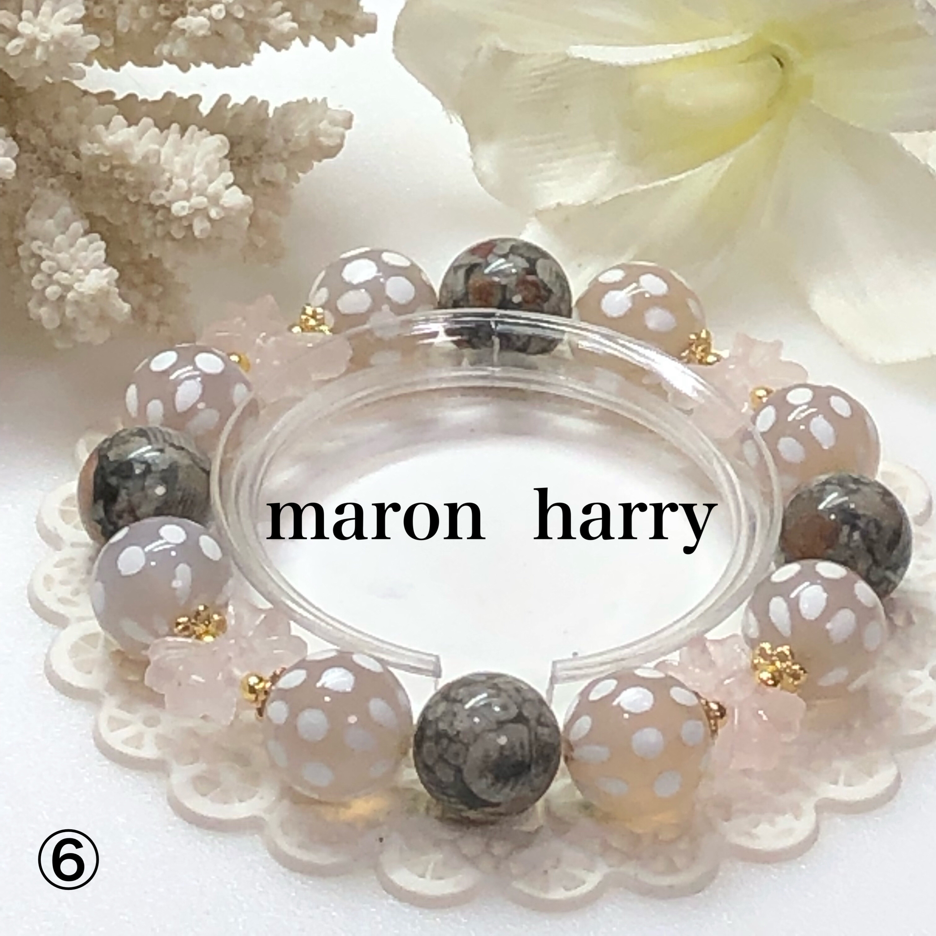 ⭐️初入荷⭐️ウミユリ化石・ペトリファイドクリノイド・天然石ブレス•*¨*•.¸¸♬