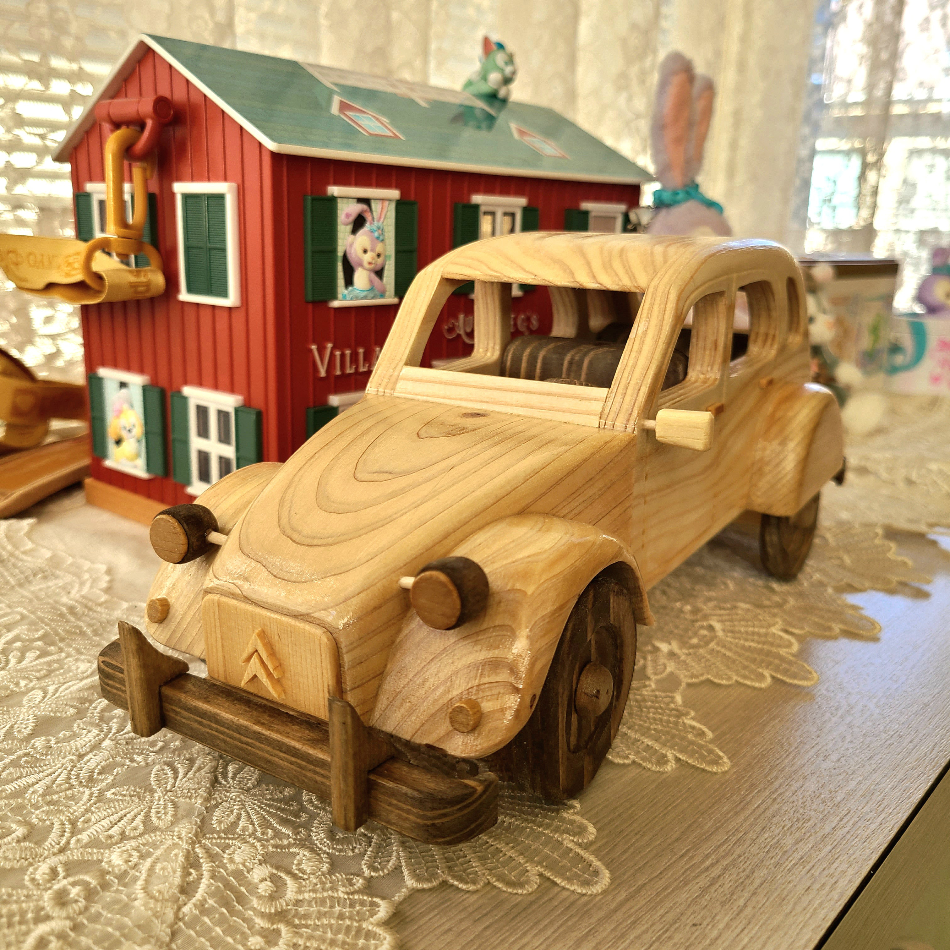 木製自動車　シトロエン　2CV