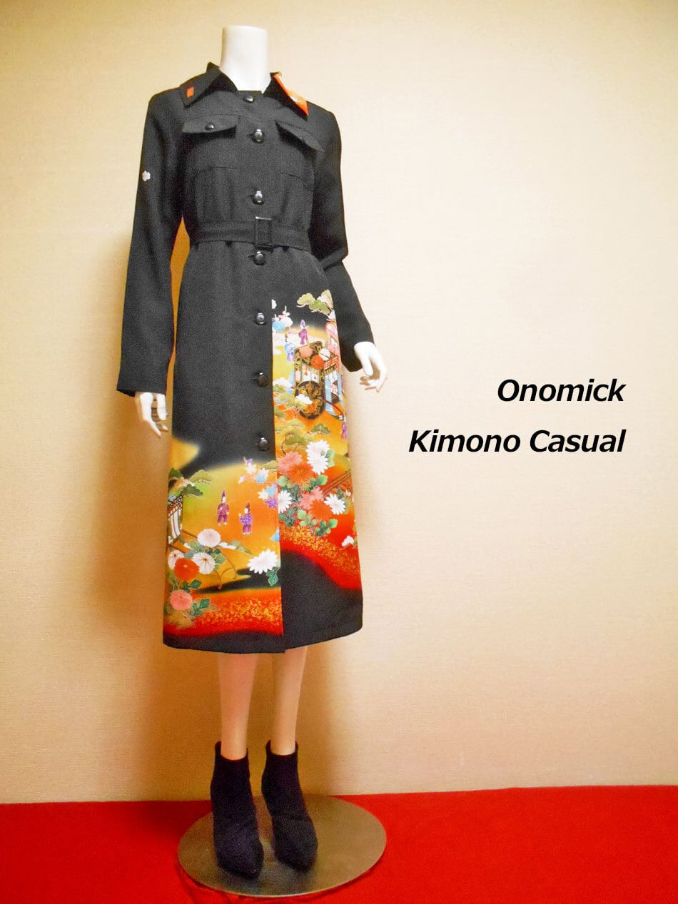 着物トレンチコート Kimono Trench Coat LJ-148/S