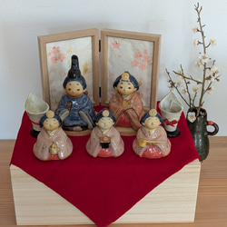 節分 おに 鬼に関することわざ 「鬼の目にも涙」陶人形 陶器 かわいい