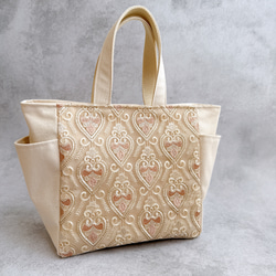 ⚮̈ミナペルホネン anemone × ヌビ まるっこトート ヌビバッグ トート