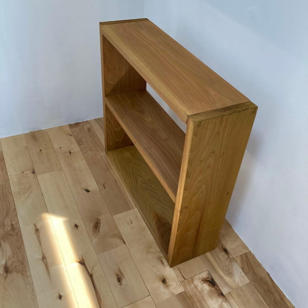 幅48cm 天然木オープンシェルフ