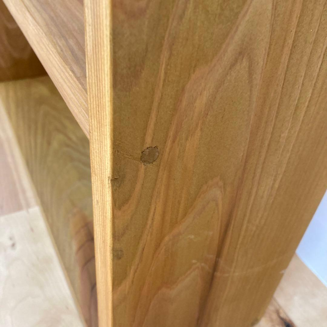 幅48cm 天然木オープンシェルフ