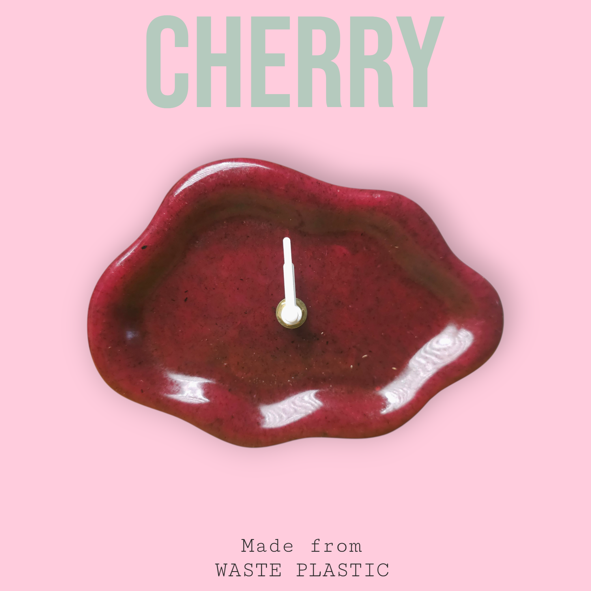 廃プラスチック時計｜CHERRY｜SDGs雑貨