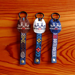 Kogin-zashi 貓咪包夾 [刺繡⌘刺繡] 帽夾⌘ 2026貓咪日⌘接受預訂⌘ 第10張的照片