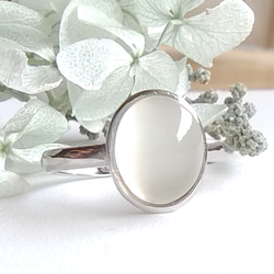 かなり大き目！ スモーキークォーツ 天然石 リング(スクエア) S925