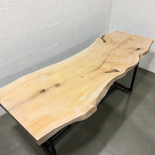 榧（かや）一枚板2000mm｜淡い色味と静かな木目が美しい無垢天板