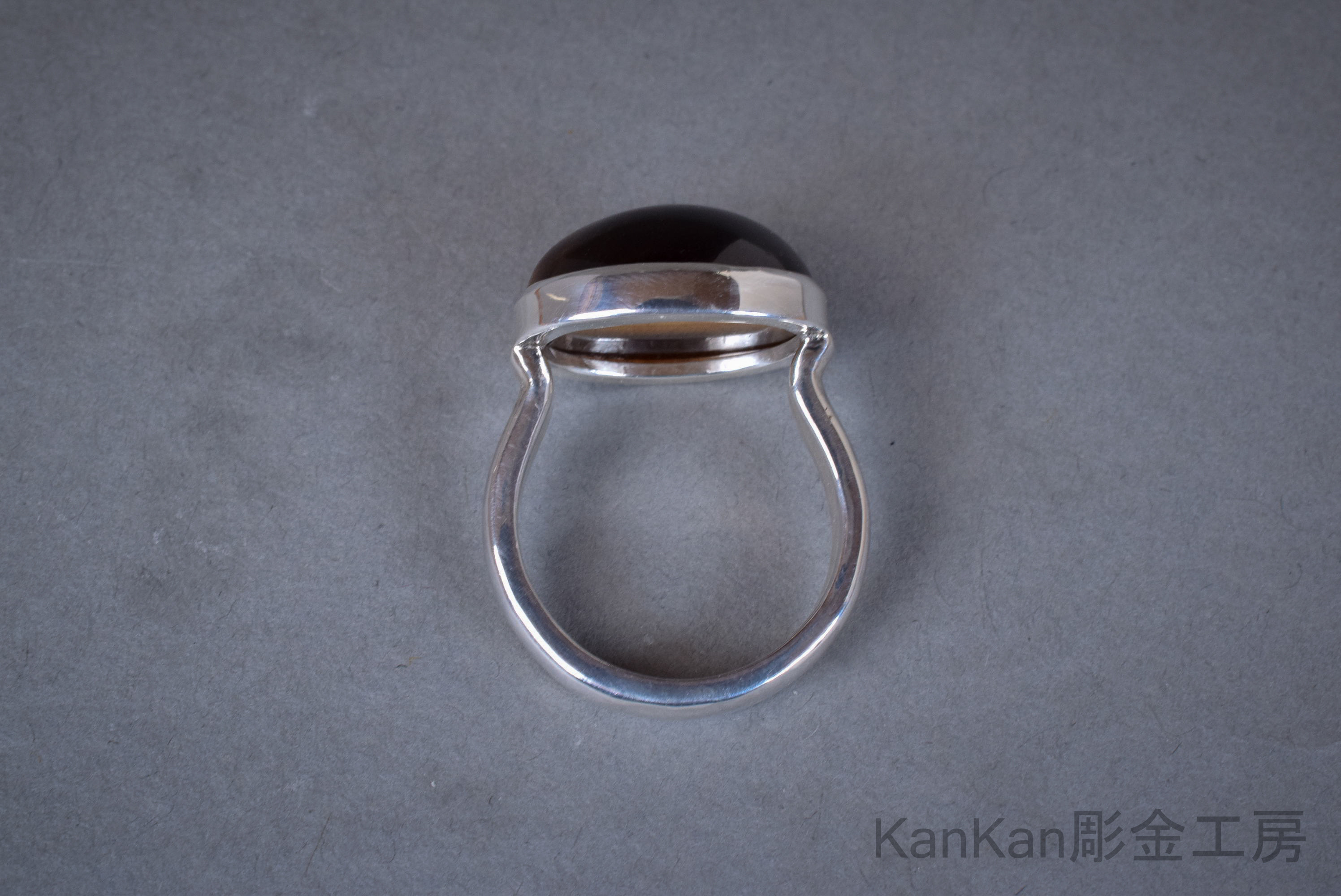 タイガーズアイのリング