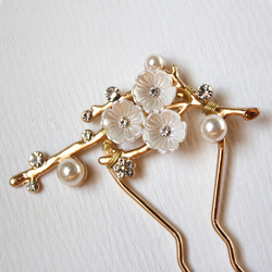 ●簪 白梅 1枚目の画像
