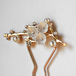 ●簪 白梅 3枚目の画像