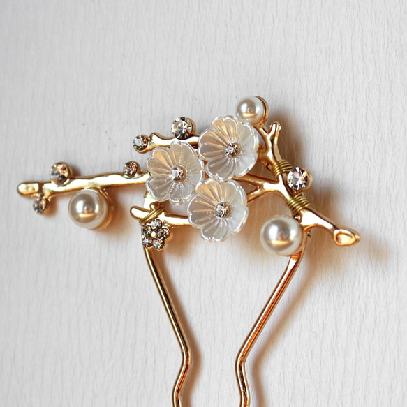 ●簪 白梅 3枚目の画像