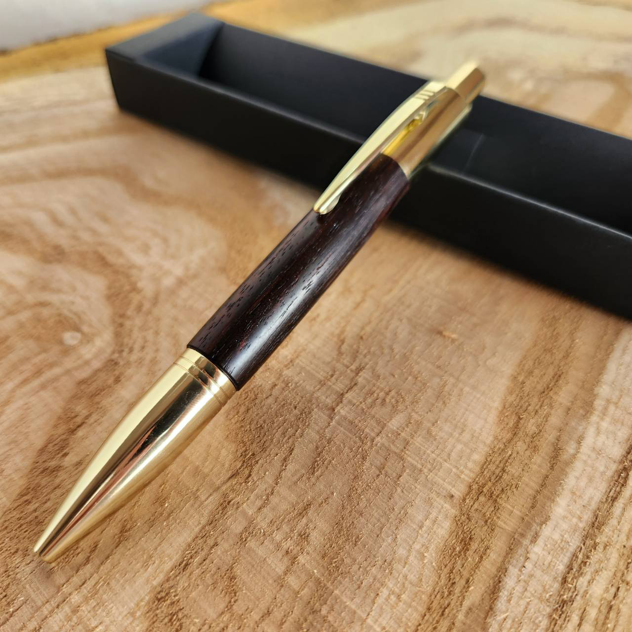 [12h2]本紫檀の木軸ペン(ヴェスパー）