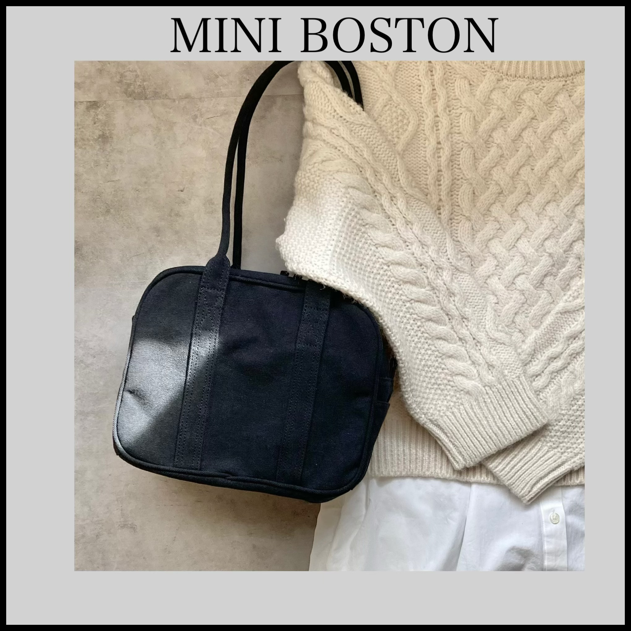 倉敷帆布バイオウォッシュMINI BOSTON
