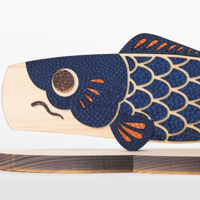 森海の巡り鯉～しんかいの めぐり コイ～ 海と森の素材　　鹿児島県錦江町 × Creema