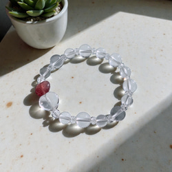 ガネーシュヒマール産ヒマラヤ水晶くり抜きリング 12.5号④ 指輪