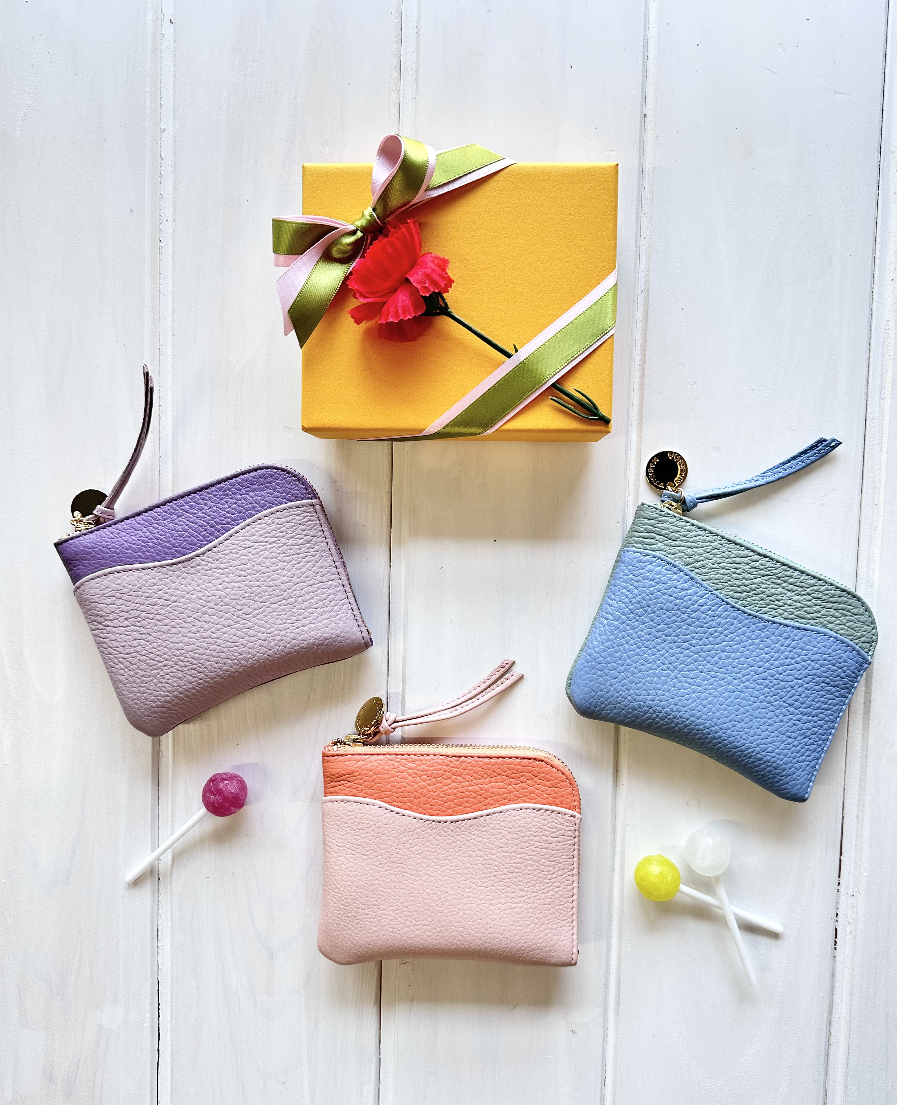 【Creema限定春財布】☆更にコンパクト☆ミニ財布『Candy miniキャンディミニ』母の日ギフトにも！ 8,400円