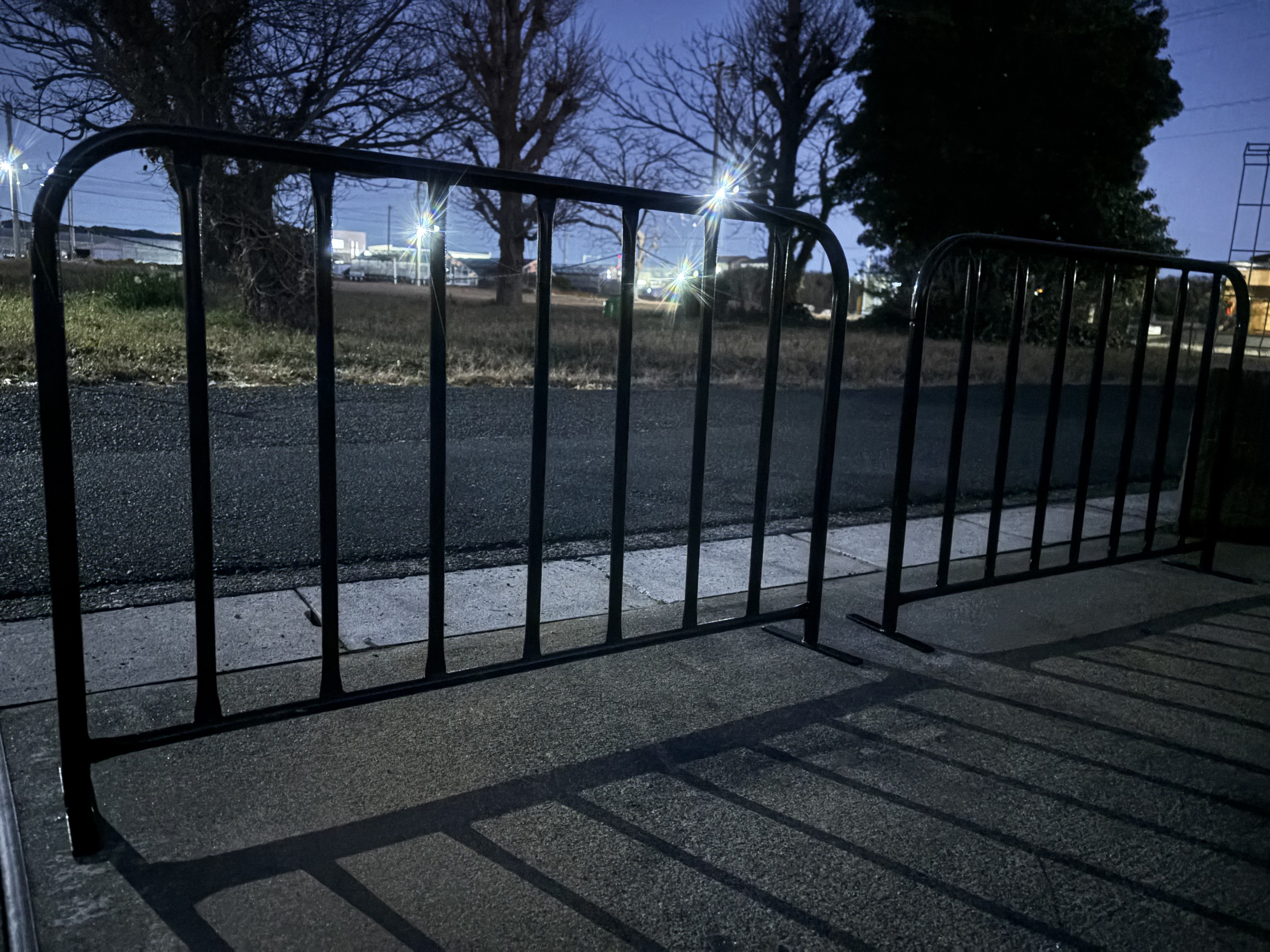 アメリカンフェンス風ペットバリケード　1200×600