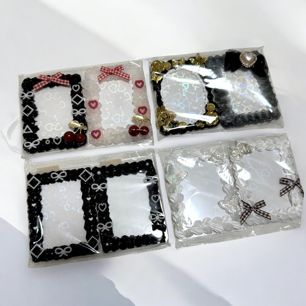 【バラ売り】B8 トレカケース デコ 硬質ケース 推し活 ハンドメイド