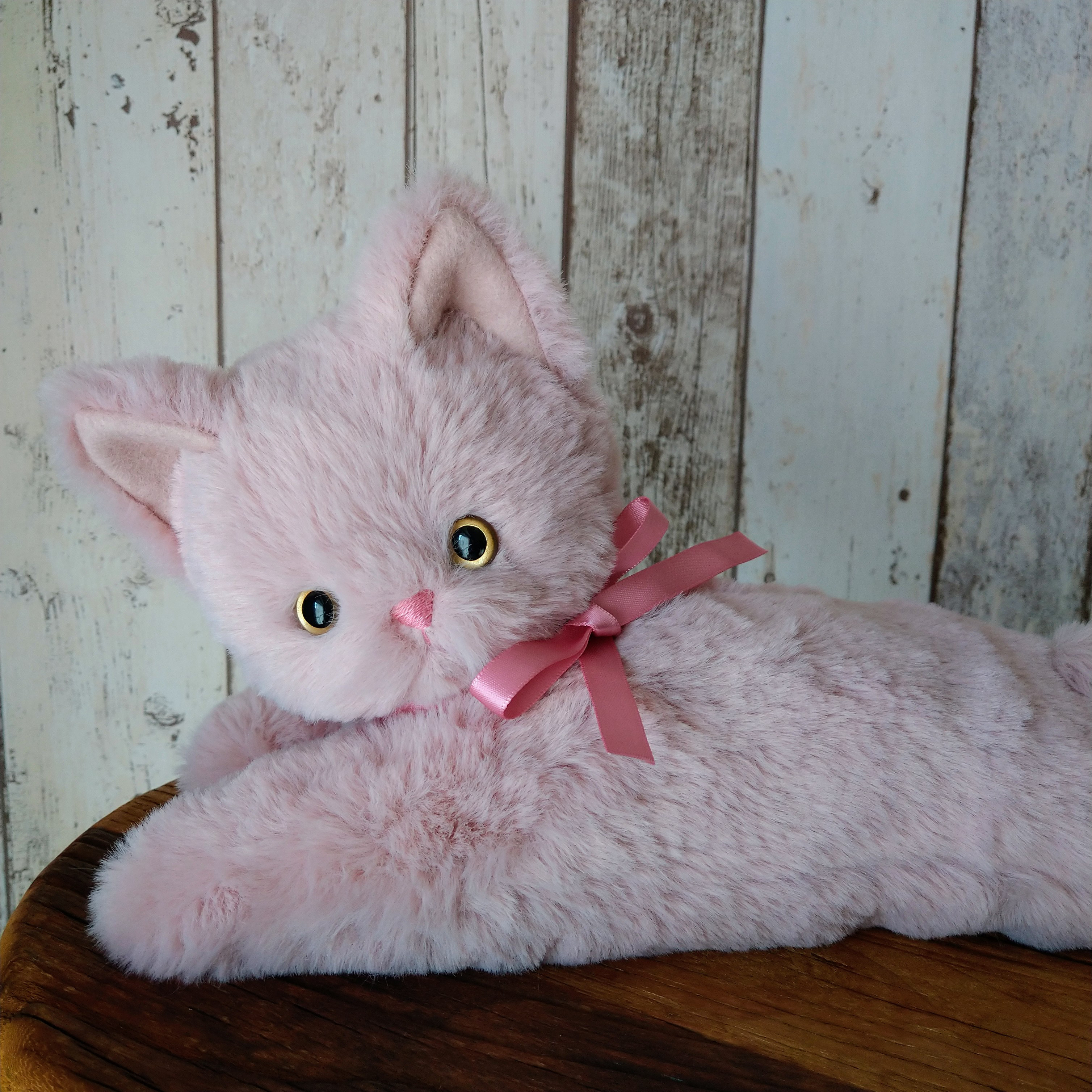 のびのびねころび猫ピンク