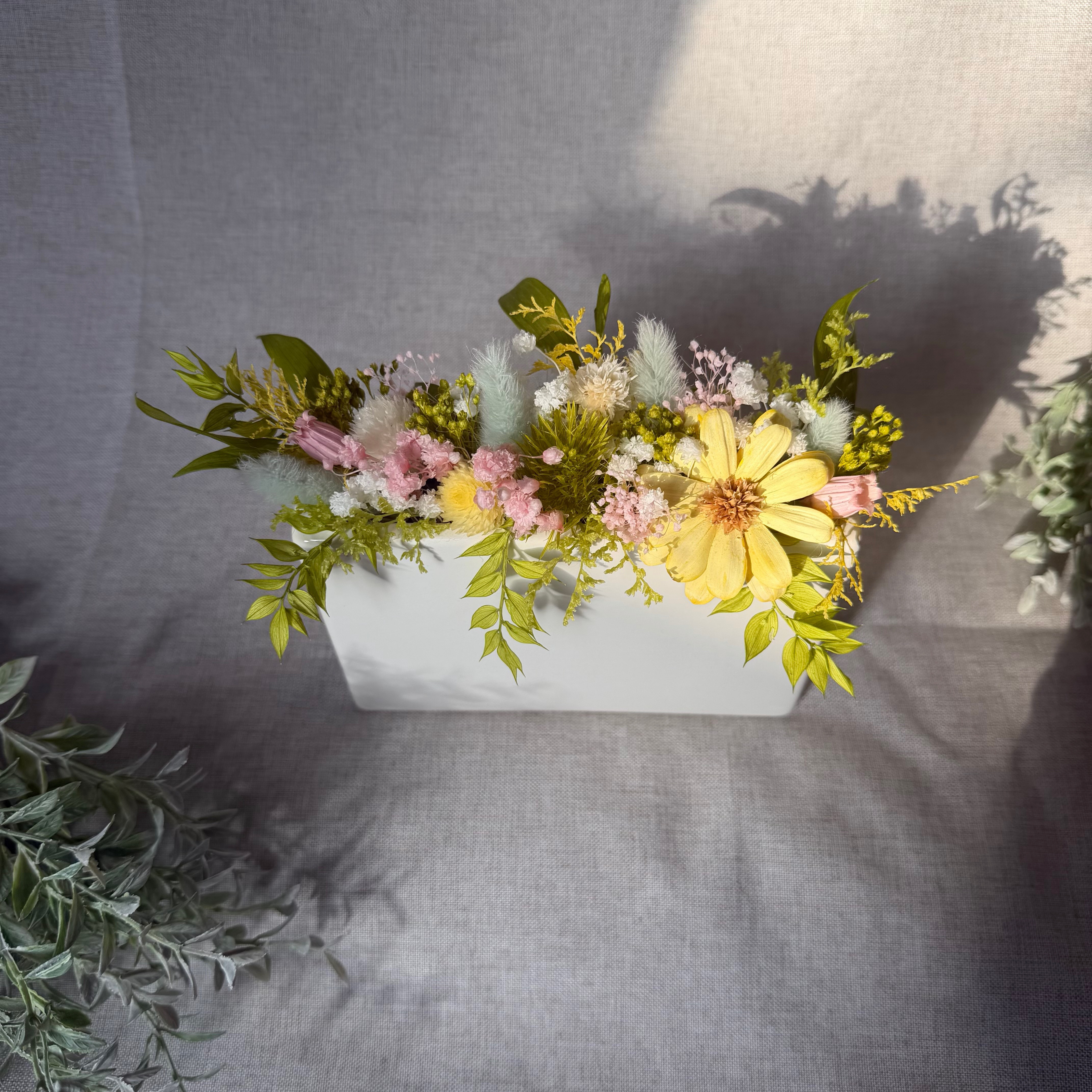 ナチュラルフラワーボックス｜ドライフラワー・インテリア・森の雰囲気・ギフト