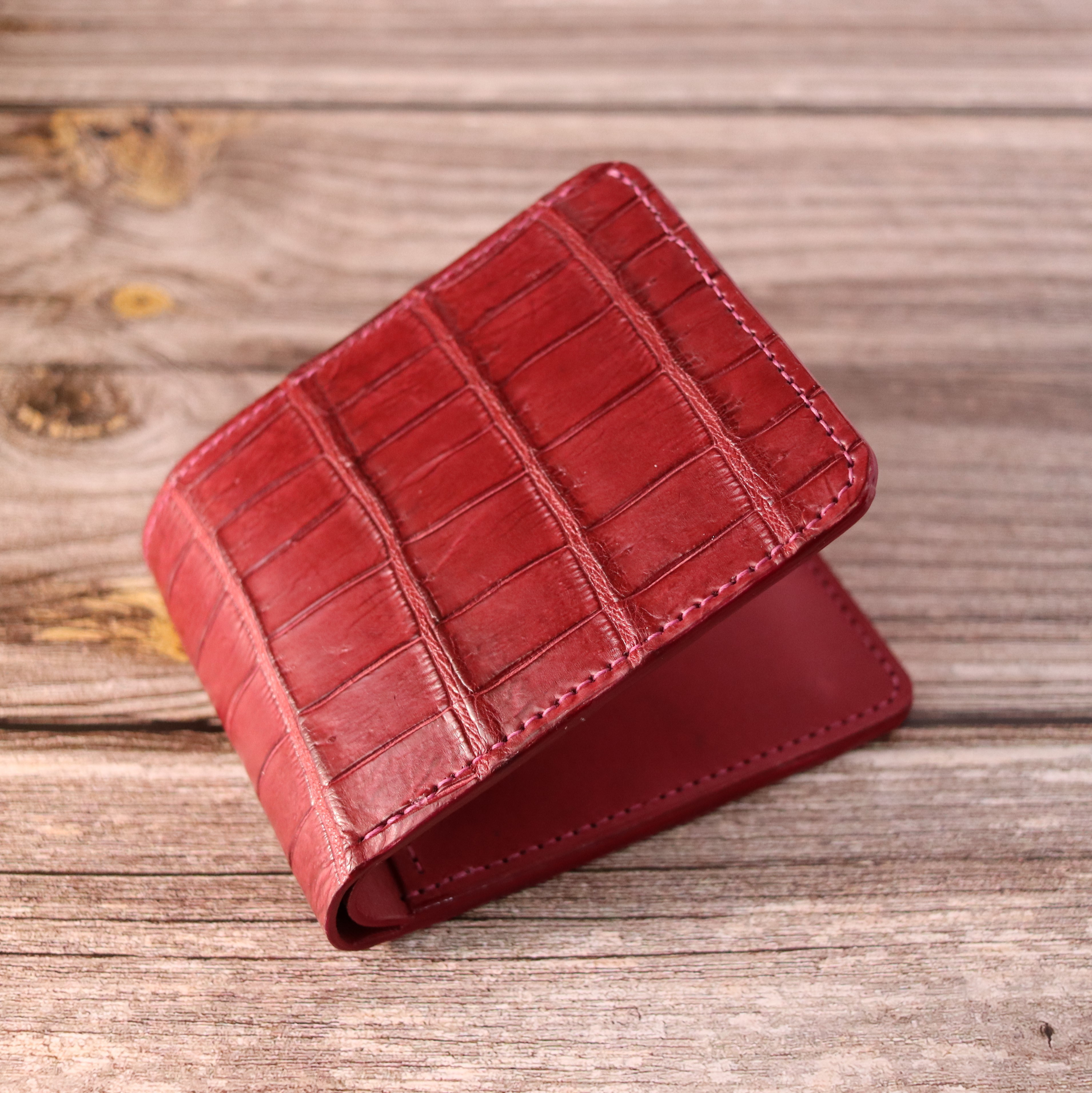 スモールクロコダイル(ポロサス)の二つ折り財布 28,258円