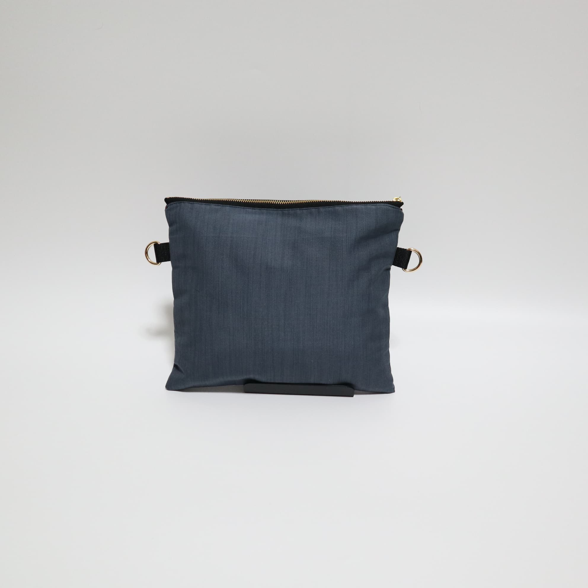 ■着物帯リメイク■　2WAYフラットポーチ（FP2519-NRF）